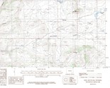 King Mountain Quadrangle Wyoming 1987 USGS Topo Map 7.5 Minute Topographic - $23.99