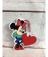 Vintage Minnie Mouse Christmas Ornament Heart The Walt Disney Company - $13.44 CAD