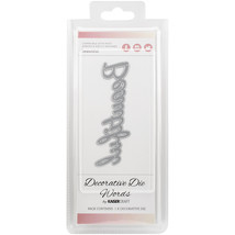 Kaisercraft Word Die Beautiful 4.5&quot;X1.25&quot; DD118 - $30.62