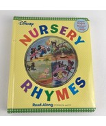 Disney Nursery Rhymes Read Along Storybook &amp; CD Mickey Minnie Mouse Voic... - $20.23 CAD