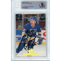 Ian Laperriere St. Louis Blues Auto 1994 Leaf Hockey Signed On-Card Beckett - £70.93 GBP