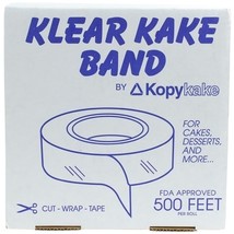 Cake band, Clear 2.5 inch - 1 box - 1 roll - $42.34