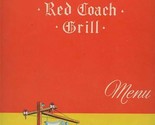 Red Coach Grill Menus New York Massachusetts Florida Connecticut 1952 - £107.94 GBP