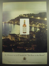 1959 Canadian Club Whisky Ad - In Monaco as in 87 lands it&#39;s The Best - £11.98 GBP