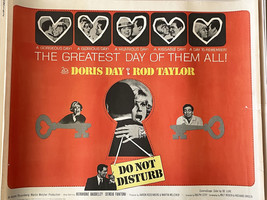 Do Not Disturb 1965 vintage movie poster - £78.47 GBP