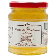 Pear Mustard (Mostarda) - 1 jar - 4.9 oz - £13.19 GBP