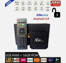 X96 Mini 2+16GB Smart Tv Box Quad Core Media Entertainment 19 Matrix And... - $29.98 CAD