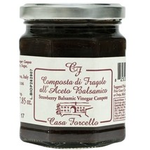 Strawberry Compote with Balsamic Vinegar of Modena - 1 jar - 4.9 oz - £13.59 GBP