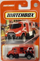 2022 MATCHBOX MBX ARMORED TRUCK SECURITY TRANSPORT RED - £5.54 GBP