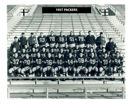 1957 GREEN BAY PACKERS 8X10 TEAM PHOTO FOOTBALL NFL PICTURE - £3.88 GBP
