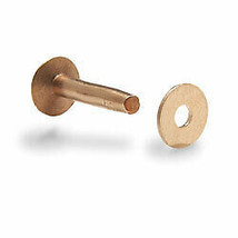 Leather Hardware Copper Rivets &amp; Burrs various sizes #9 #12 sold in 50pk/75pk - £11.95 GBP+