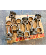 Set of 6 2007 Cummins ISX15 DOHC Diesel Engine Pistons Rods Assembly 367... - $1,470.93 CAD