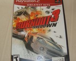 Burnout 3 Takedown Playstation 2 Greatest Hits Video Game - $9.89
