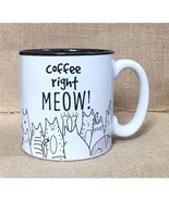 Black And White Burton + Burton Coffee Right Meow Cat Coffee Mug Cup Kit... - $8.91