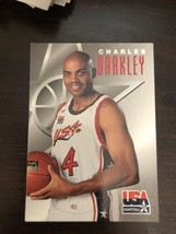 1996-97 Fleer/SKYBOX Usa Basketball Texaco Charles Barkley Card #1 - £0.79 GBP