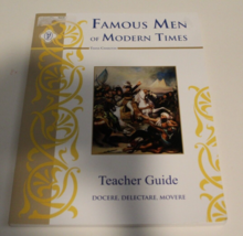 Memoria Press Famous Men of Modern Times Teacher&#39;s Guide Brand New - £18.90 GBP