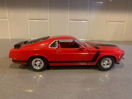 Welly #22088 Diecast 1970 Red Ford Mustang Boss 302 1/24 Scale - £17.50 GBP