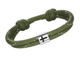 Cross Nautical Bracelet for Surfer Sea Handmade - £68.98 GBP