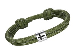Cross Nautical Bracelet for Surfer Sea Handmade - $88.03