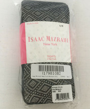 Isaac Mizrahi 2 pack black tights net and solid style size S/M still in ... - $14.35