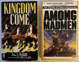 KINGDOM COME Elliot Maggin ‘99 &amp; AMONG MADMEN Jim Starlin ‘90 Both 1st P... - £31.06 GBP