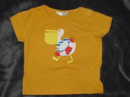 Boys BABY BODEN appilque pelican shirt Size 3-6 months - $14.84