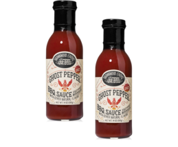 Brownwood Farms BBQ Sauce, Sweet &amp; Spicy Flavors 2-Pack 14 fl.oz. Bottles - $33.95