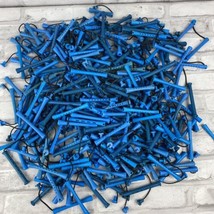 Perm Rods Vintage Lot Blue Cold Wave Rods Elastic Arm Multiple Sizes Over 1.5lbs - £21.59 GBP