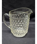 Vintage ANCHOR HOCKING 8&quot; Pitcher HOBNAIL CLEAR 18 Ounce - Made In USA 1... - $403.97 MXN