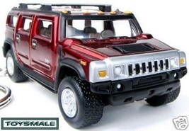 KEY CHAIN 02~03~2004~2005~2006~2007~2008 RED HUMMER H2 - £35.38 GBP