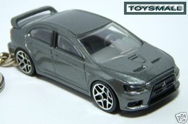 Key Chain 08~2009~2010~2011 GRAY/GREY Mitsubishi Lancer Evo - £30.44 GBP