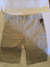 George shorts uniform Size 18.5 bermuda long beige girls new - $13.99