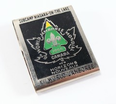 Vintage 1955 XII World Jamboree Niagara Lake Boy Scout BSA Metal Belt Medallions - £9.34 GBP