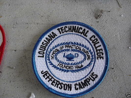 Embroidered Patch Louisiana Technical College - £10.90 GBP