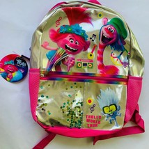 Trolls World Tour Backpack Full Size Kids Poppy - £14.74 GBP