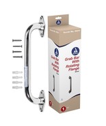 Dynarex Rotating-Flange Knurled Grab Bar – Stainless Steel, 12&quot;-32&quot;, 300... - $28.34+