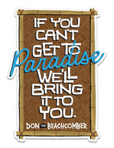 Don the Beachcomber - Paradise Magnet Vintage Style- Opening 2023 Tiki - £7.07 GBP