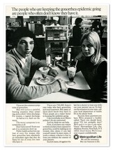 Metropolitan Life Insurance Gonorrhea Vintage 1972 Full-Page Magazine Ad - £7.63 GBP