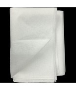 Medium Weight White Iron-On Non-Woven Fusible Interfacing: 39 X 72 Inch ... - £12.53 GBP