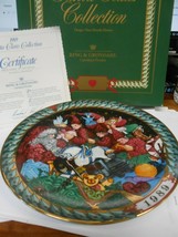 NIB-Collector Plate-1989 BING &amp; GRONDAHL by H.H.Hansen &quot;Santa&#39;s Workshop&quot; - £7.49 GBP