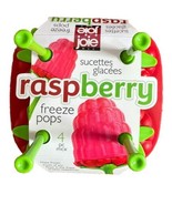 RASPBERRY Freeze Pops By Joie 4 Freeze Pops BPA Free - $16.39 CAD