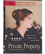 Private Property (NTSC DVD) Isabel Huppert, Jeremie Renier; Suspense Thr... - £5.39 GBP