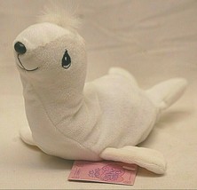 Tender Tails Plush Toy Easter Seal All White Precious Moments Enesco - £13.44 GBP