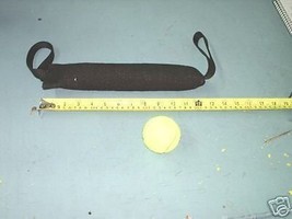 11 X 7 DOG TRAINING FRENCH LINEN 2HANDLE PLAY TUG POLICE K9 SCHUTZHUND B... - $14.18