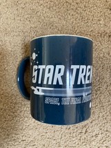 Star Trek Space The Final Frontier Starfleet Insignia Enterprise 14 oz Mug - £12.65 GBP