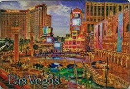Las Vegas Venetian Treasure Island Double Sided 3D Key Chain - $6.84