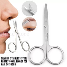 PROFESSIONAL FINGER TOE NAIL SCISSORS STEEL CURVED ARROW POINT MANICURE ... - $127.71 MXN
