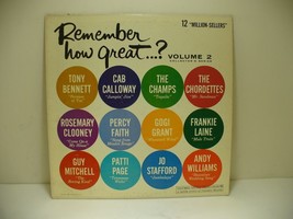 Remember How Great...? Volume 2 Columbia XTV 69409 1962 Jazz Rock Media ... - $96.89 MXN