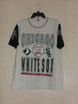 NEW MENS CHICAGO WHITE SOX AMERICAN LEAGUE BASEBALL NOVELTY T-SHIRT  SIZ... - £25.69 GBP