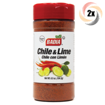 2x Shakers Badia Chile &amp; Lime Seasoning | 6.5oz | Gluten Free! | Chile Con Limon - £14.34 GBP